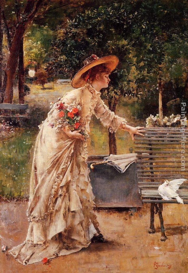 Alfred Stevens Afternoon in the Park